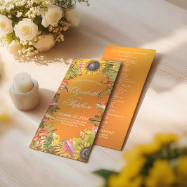 Programas de casamento outono Mapeamento de Outono