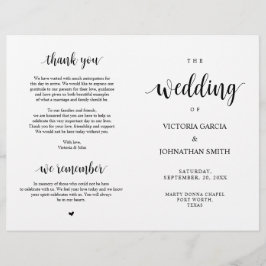 Programas de cerimônia de casamento russo legante