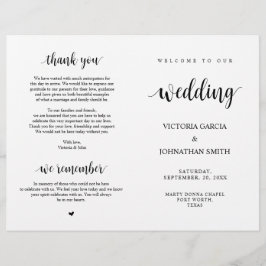Programas de cerimônia de casamento russo legante
