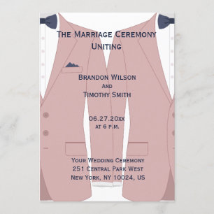 Programas Elegantes De Casamento De Cor Rosa E Gay