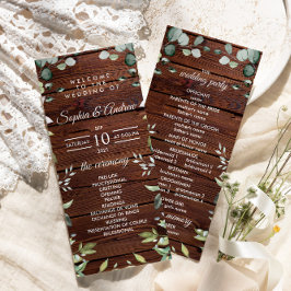 Programas Elegantes de Casamento de Madeiras Russa