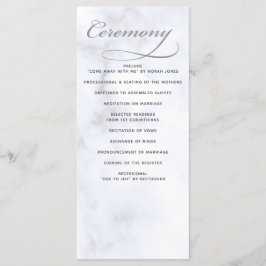 Programas Marble Wedding