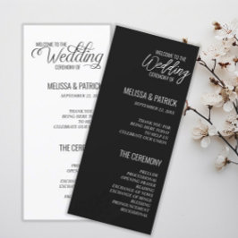 Programas modernos de Casamento Negro e Branco