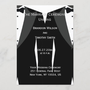 Programas Personalizados De Casamento De Gay Branc