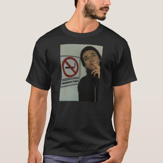 proibido (cerati) Camiseta premium de cuell (Frente)