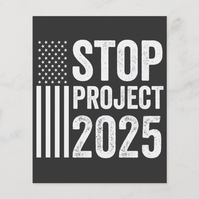 Project 2025 Trump American Republican USA (Frente)