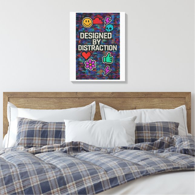 Projetado por distração | Canvas digital com falha (Insitu(Quarto))