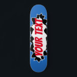 Projete a plataforma do skate do presente de<br><div class="desc">Projete a plataforma do skate do presente de aniversário do miúdo. Refrigere o design de madeira do conselho do skate para meninos e meninas. Ideia do presente de aniversário do divertimento para miúdos. Personalize com seu próprio nome original, letras engraçadas das citações ou do monograma. A ideia original do presente...</div>