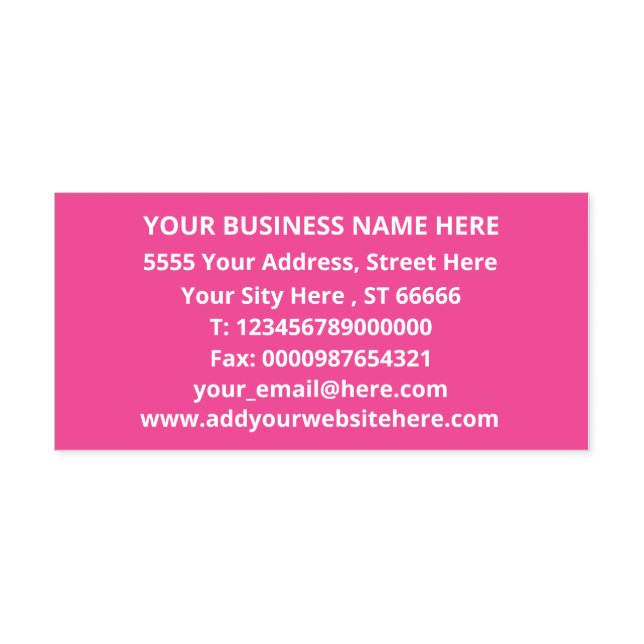 Projete Seu Próprio Carimbo De Autoimpressão De En (Design)