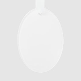 Projete seu próprio ornamento Oval-Dado forma