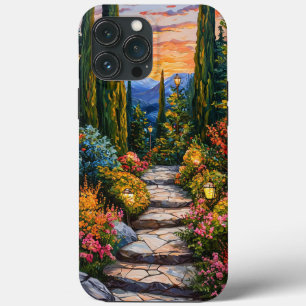 Projeto de natureza paisagística de jardim Verde t