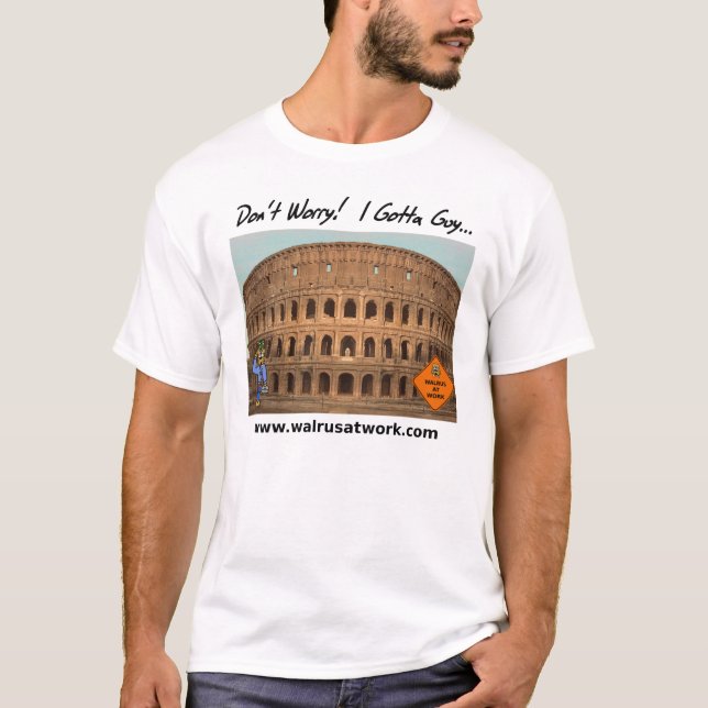 Projeto que de Colosseum eu obtive ao t-shirt da (Frente)