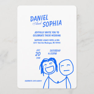 Projetos Divertidos de Convite de Casamento