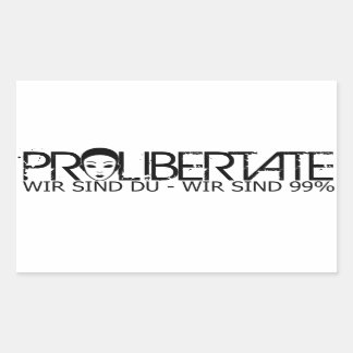 ProLibertate autocolante Rectangular