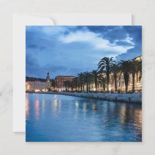 Promenade dividido na Croácia