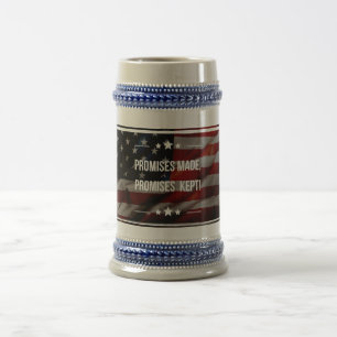 Promessas Feitas Mantiveram Caneca de cerveja de C