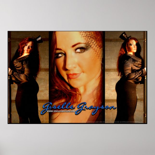 Promo Oficial de Giselle Grayson Poster 2009/2010 (Frente)