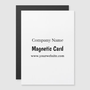 Promoção Empresarial Simples Cartão Magnético 13 x