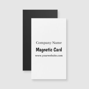 Promoção Empresarial Simples Cartão Magnético 3.5"