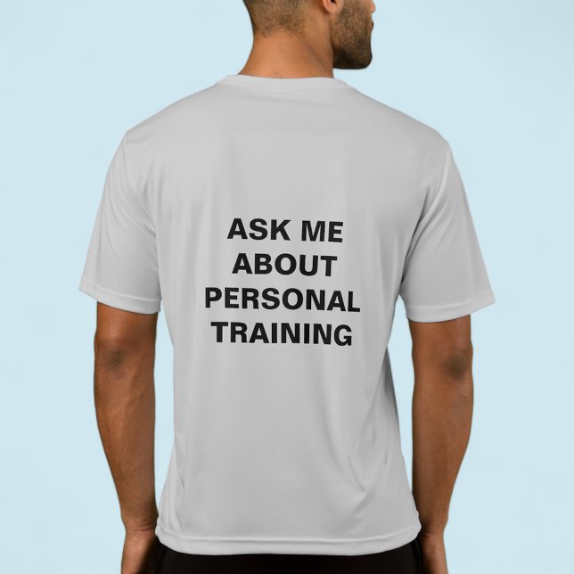 Promocional de Impressão personalizado do T-Shirt  (MISOOK Custom Personal Trainer T-Shirt with Logo)