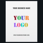 Promocional do Business Flyer da empresa personali<br><div class="desc">Fontes e cores personalizadas - Design do seu próprio folheto personalizado com o logotipo e nome da sua empresa no site ou Promocional de texto personalizado Folhetos comerciais / Marketing - Adicione seu logotipo / imagem - Código de foto ou QR / e texto / informações - Redimensionar e mover...</div>