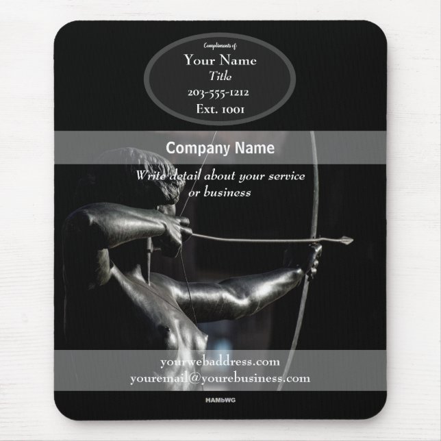 Promocional Mousepad Archer - Pad do mouse HAMbyWG (Frente)