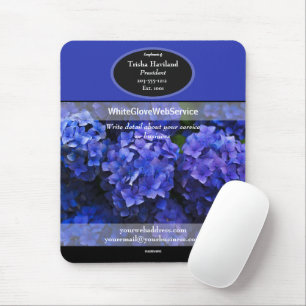 Promocional Mousepad Purple Hydrangea - HAMbyWG