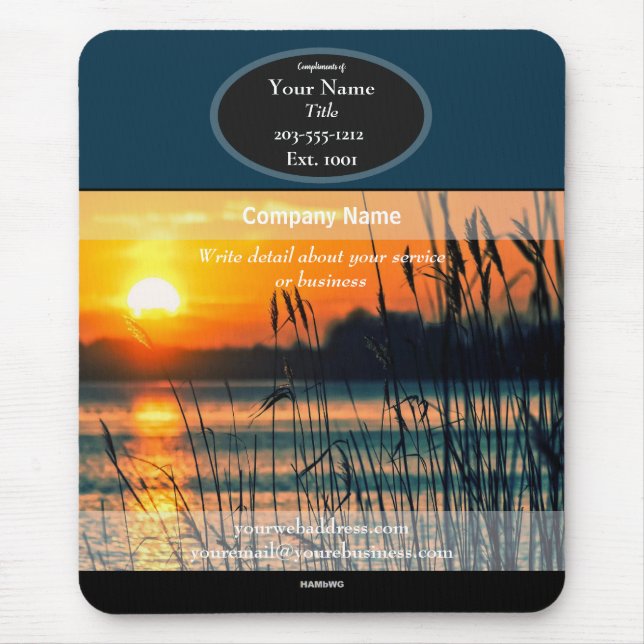 Promocional Mousepad White swan - HAMbyWG (Frente)