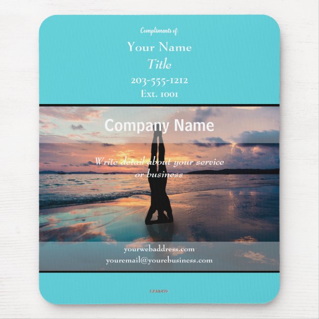 Promocional Mousepad Yoga - HAMbyWG (Frente)