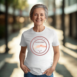 Promoted to Grandma Est. 20XX T-Shirt