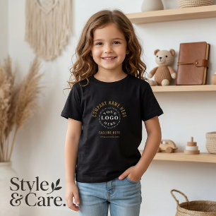 Promova Sua Marca com Camiseta Básica Preta para M