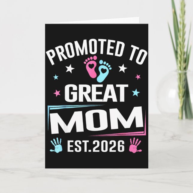 Promovida a Grande Mãe Est 2026 Anúncio de Gravide (Frente)