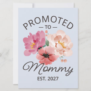 Promovida a Mamãe Est 2027 Anúncio de Nova Mamãe V