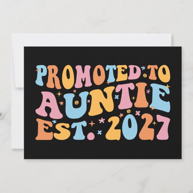 Promovida a Tia Est 2027 Nova Tia (Frente)
