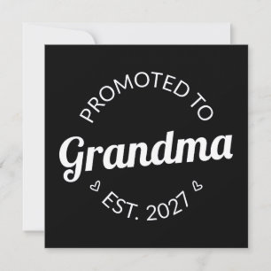 Promovida a Vovó Est 2027 Nova Nana Eu