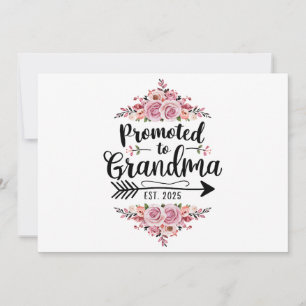 Promovida Para Avó 2025 Anúncio de Gravidez