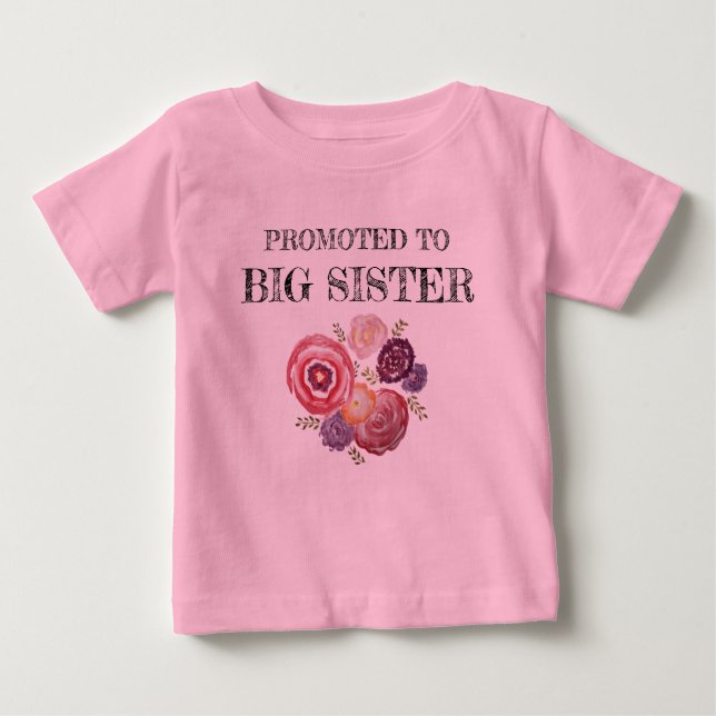 Promovido à camiseta Big Sister (Frente)