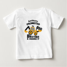Promovido a Camiseta de Jersey Fina para Bebê do I