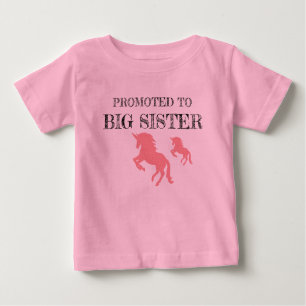 Promovido à camiseta Unicórn Big Sister