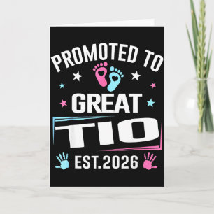 Promovido a Grande Tio Est 2026 Anúncio de Gravide