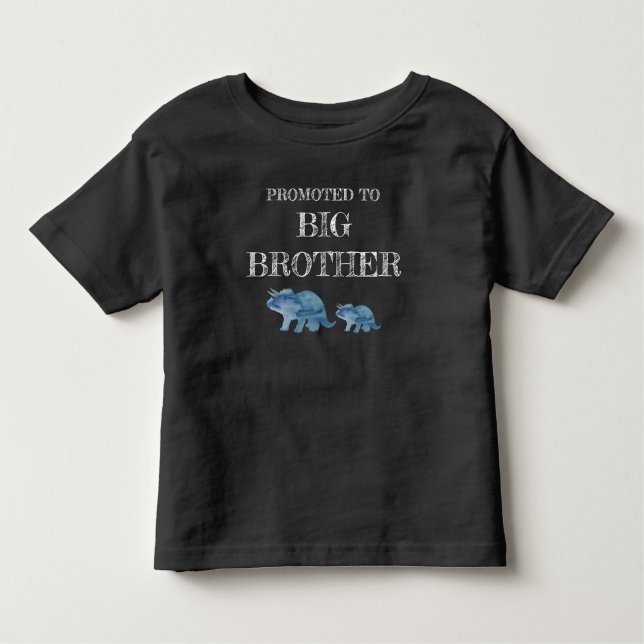 Promovido à t-shirt do Big Brother Dinosaur (Frente)