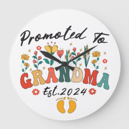 Promovido à vovó est. Relógio AvôMuro de 2024