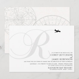 Pronta para Descolagem R Convite Inicial de Casame