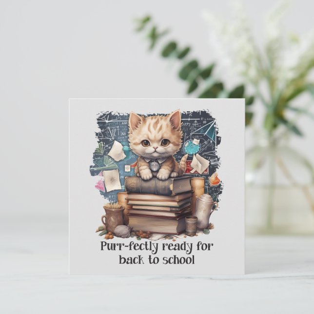 Pronta Para Voltar À Escola (Em pé/Frente)