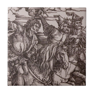 Pronto para a batalha - azulejo Azulejo