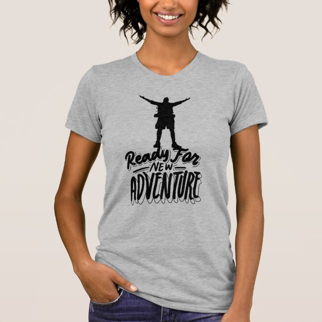 Pronto Para Adventure T-Shirt (Frente)