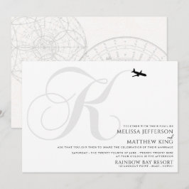 Pronto para Desligar Convite Inicial de Casamento 