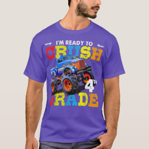 Pronto Para Esmagar O Monstro De Camisas Do 4º Ano