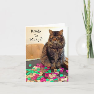Pronto para Mahj? Cartão de nota