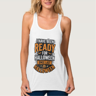 Pronto Para O Halloween Camisa Vintage Assustadora